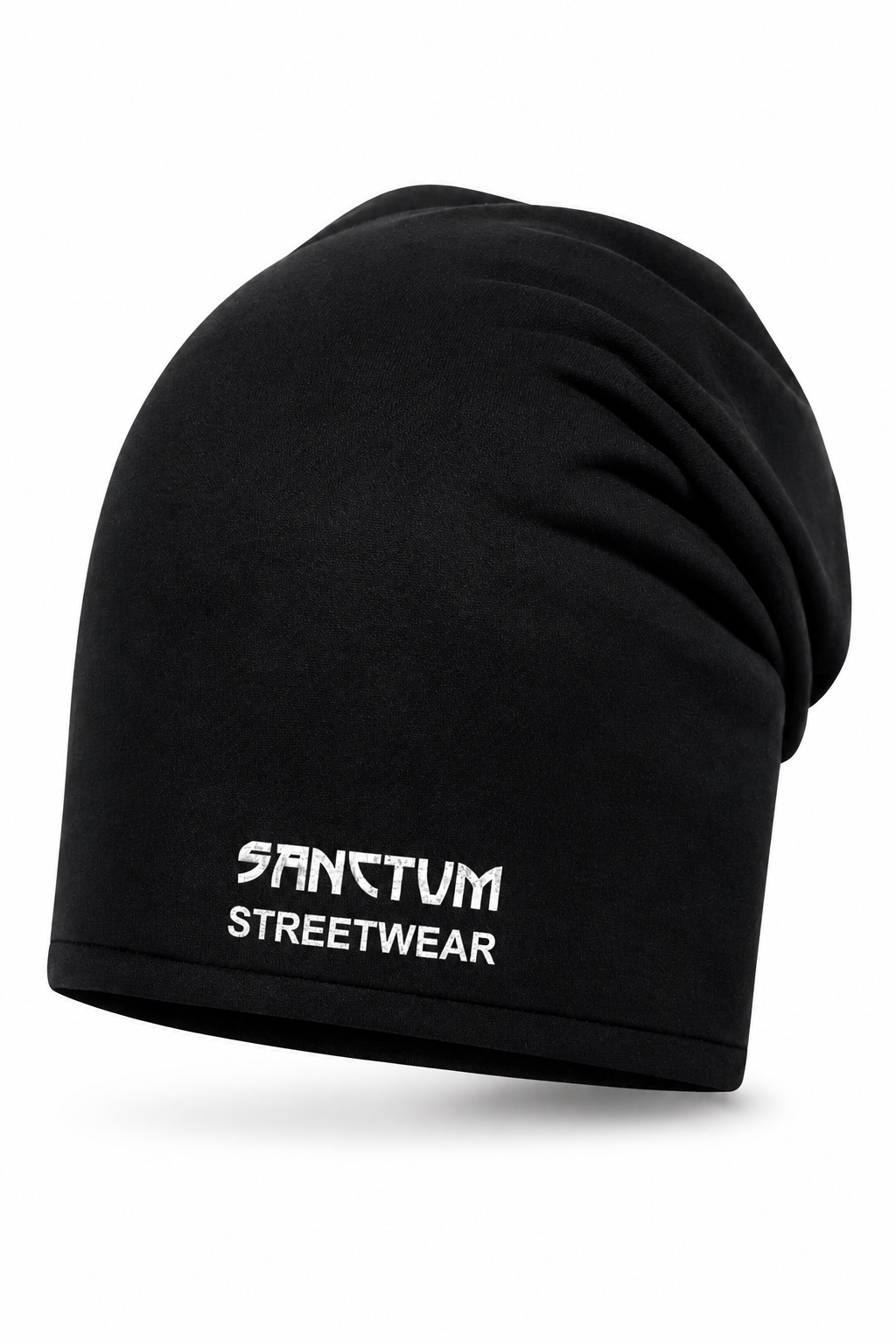 Sanctum Streetwear Cotton Beanie Frameless - black