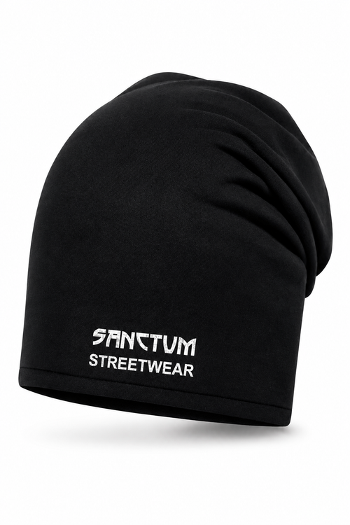 Sanctum Streetwear Cotton Beanie Frameless - black