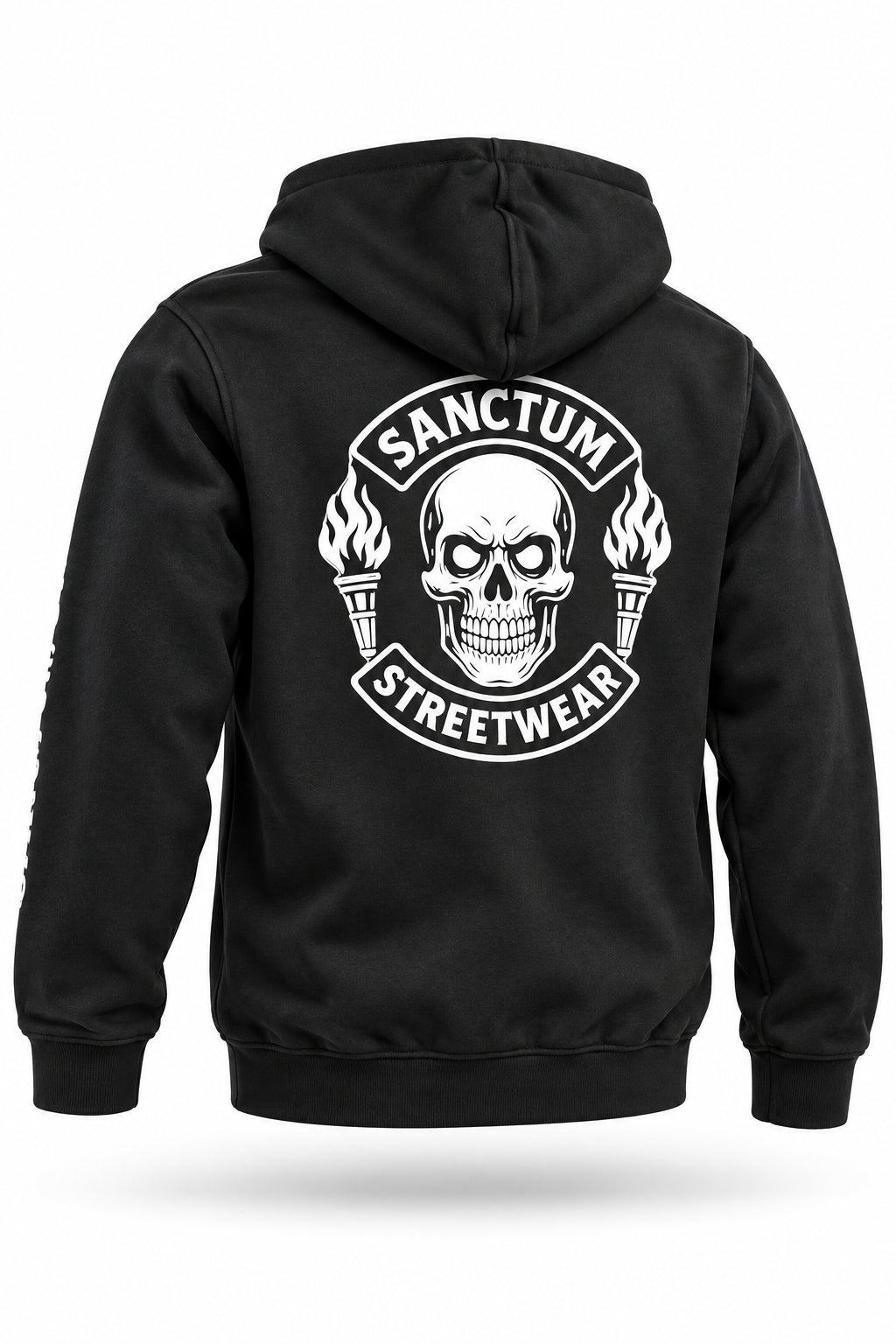 Sanctum Streetwear Hoodie Skull MC