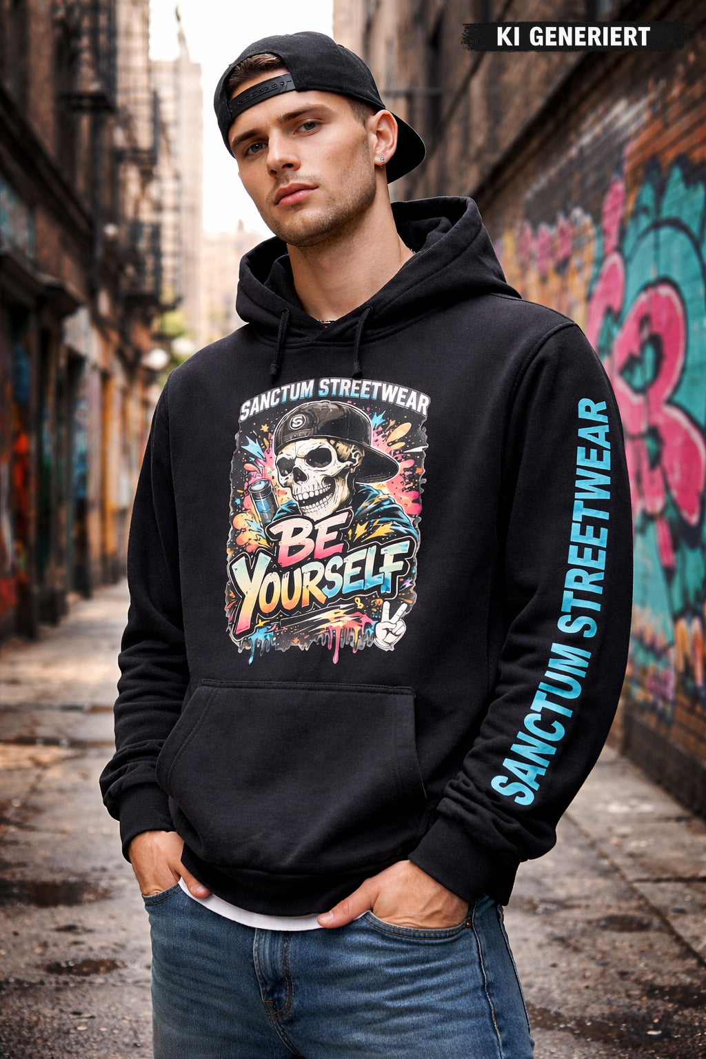 sanctum-streetwear-be-yourself-hoodie-black