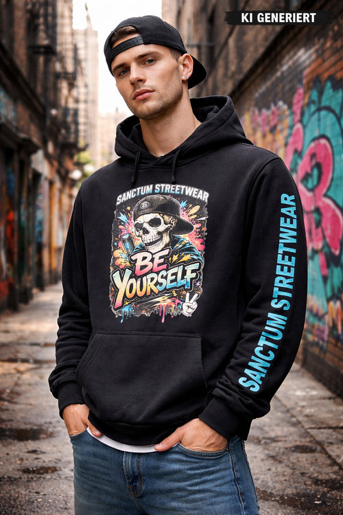 sanctum-streetwear-be-yourself-hoodie-black