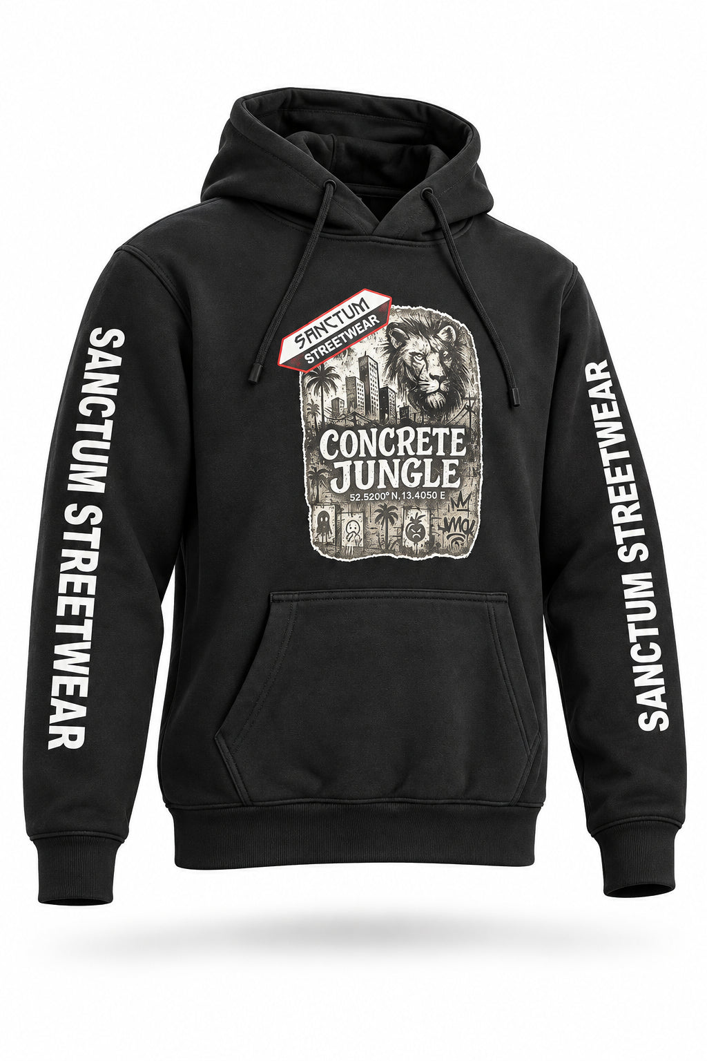 Sanctum Streetwear Hoodie Concrete Jungle
