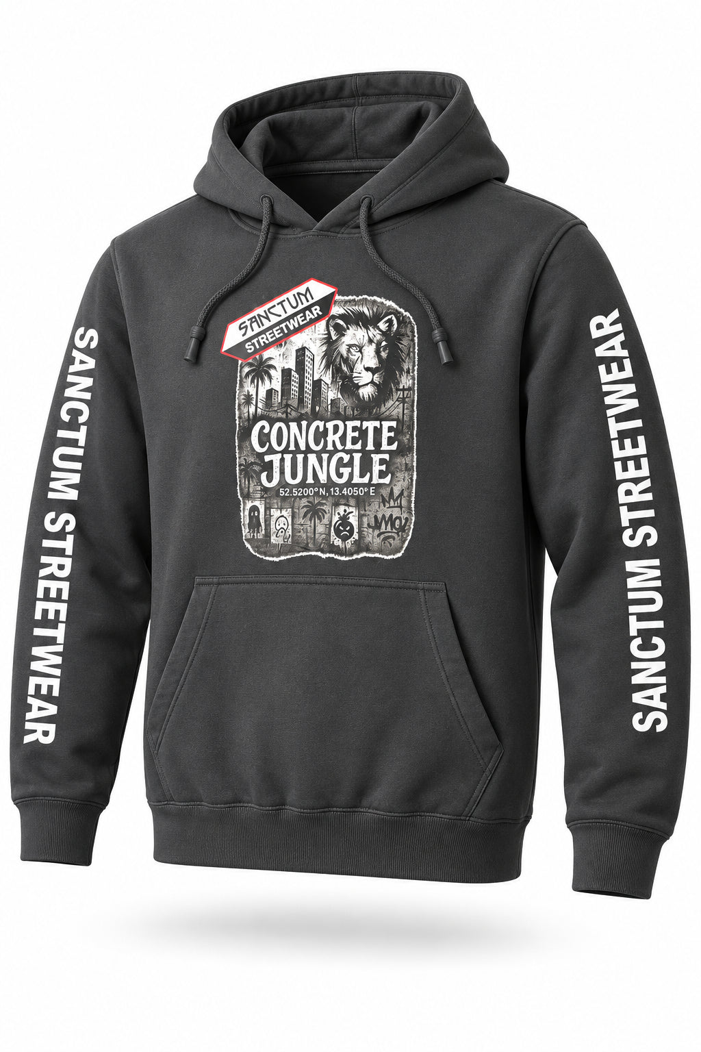 Sanctum Streetwear Hoodie Concrete Jungle