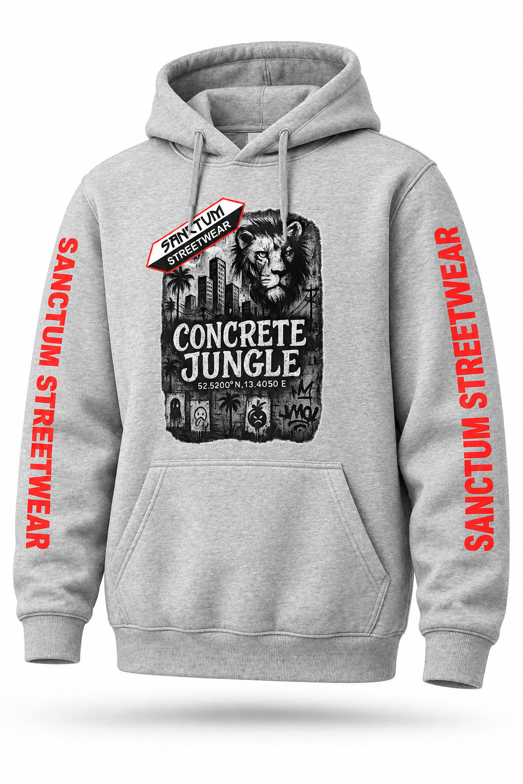 Sanctum Streetwear Hoodie Concrete Jungle
