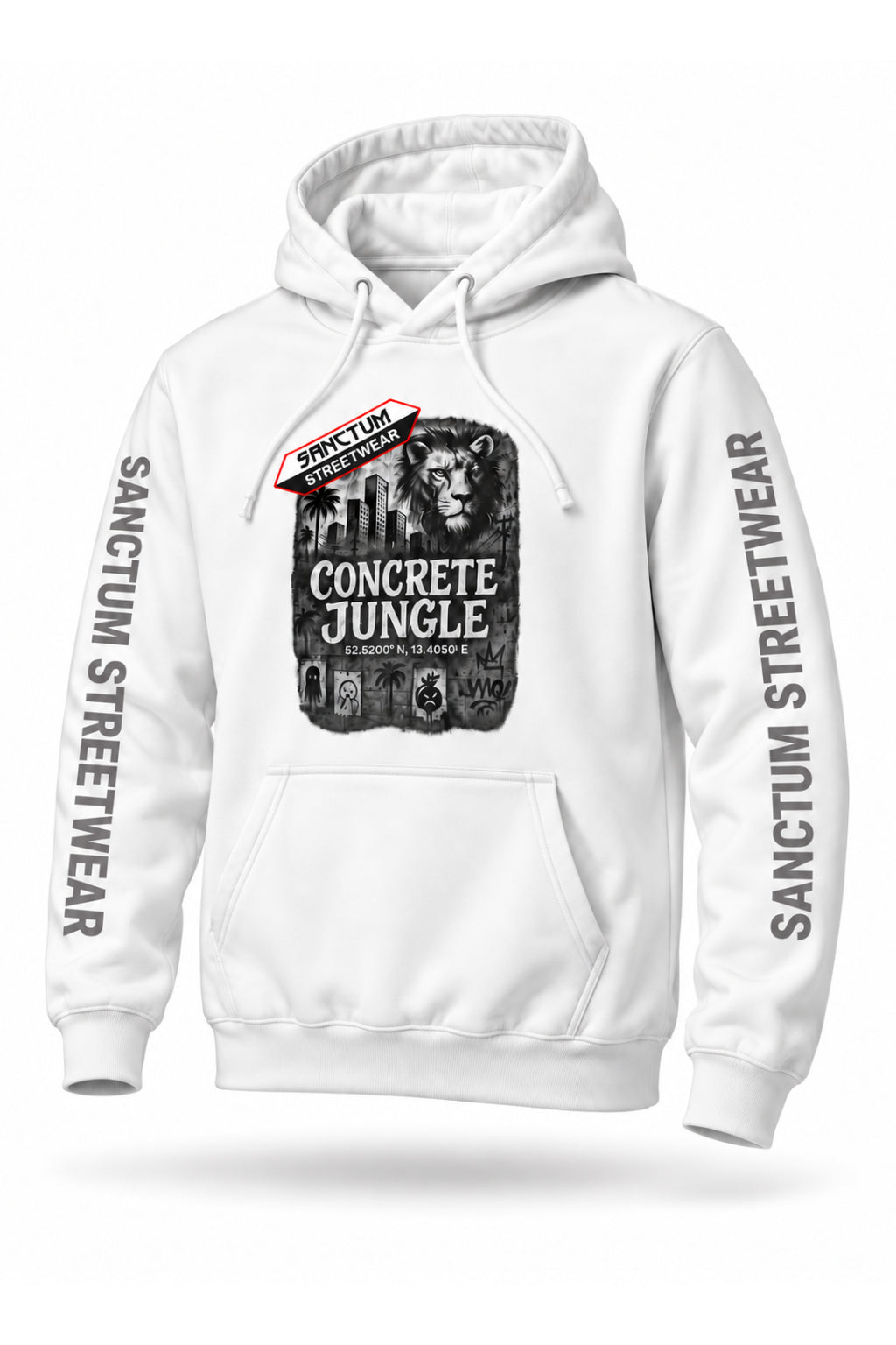 Sanctum Streetwear Hoodie Concrete Jungle