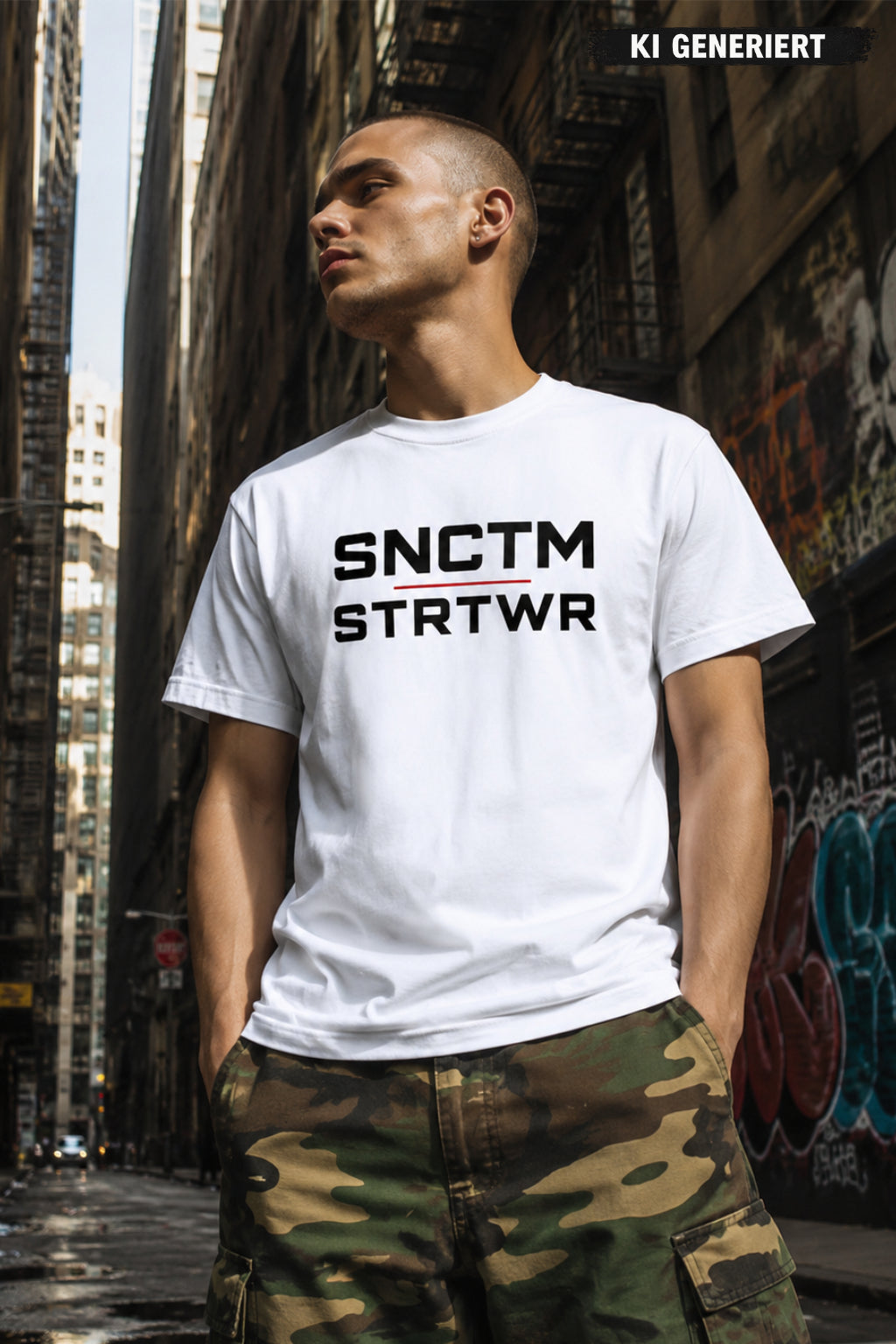 Sanctum Streetwear T-Shirt No vowels