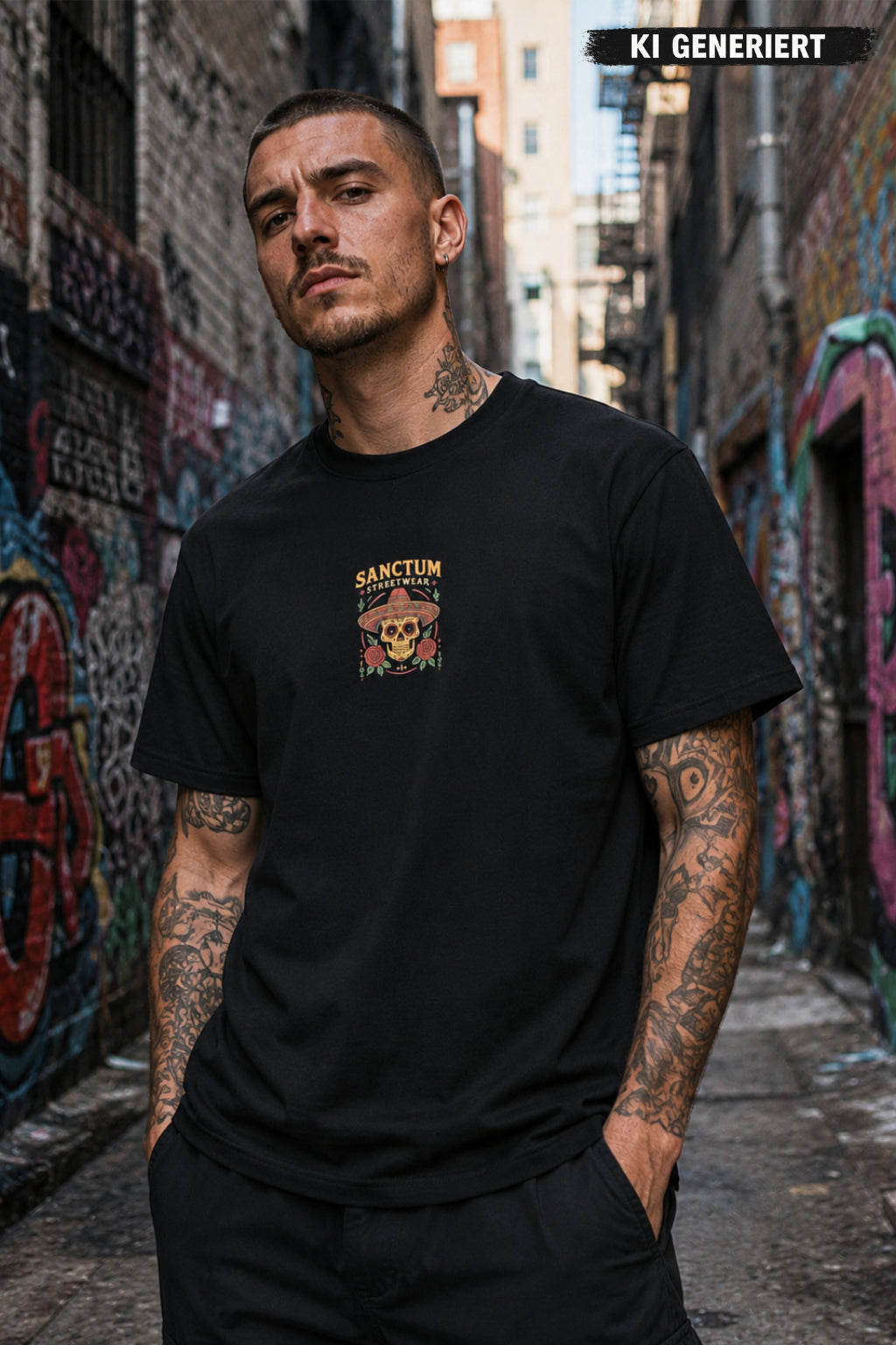 sanctum-streetwear-sombrero-shirt-black-front