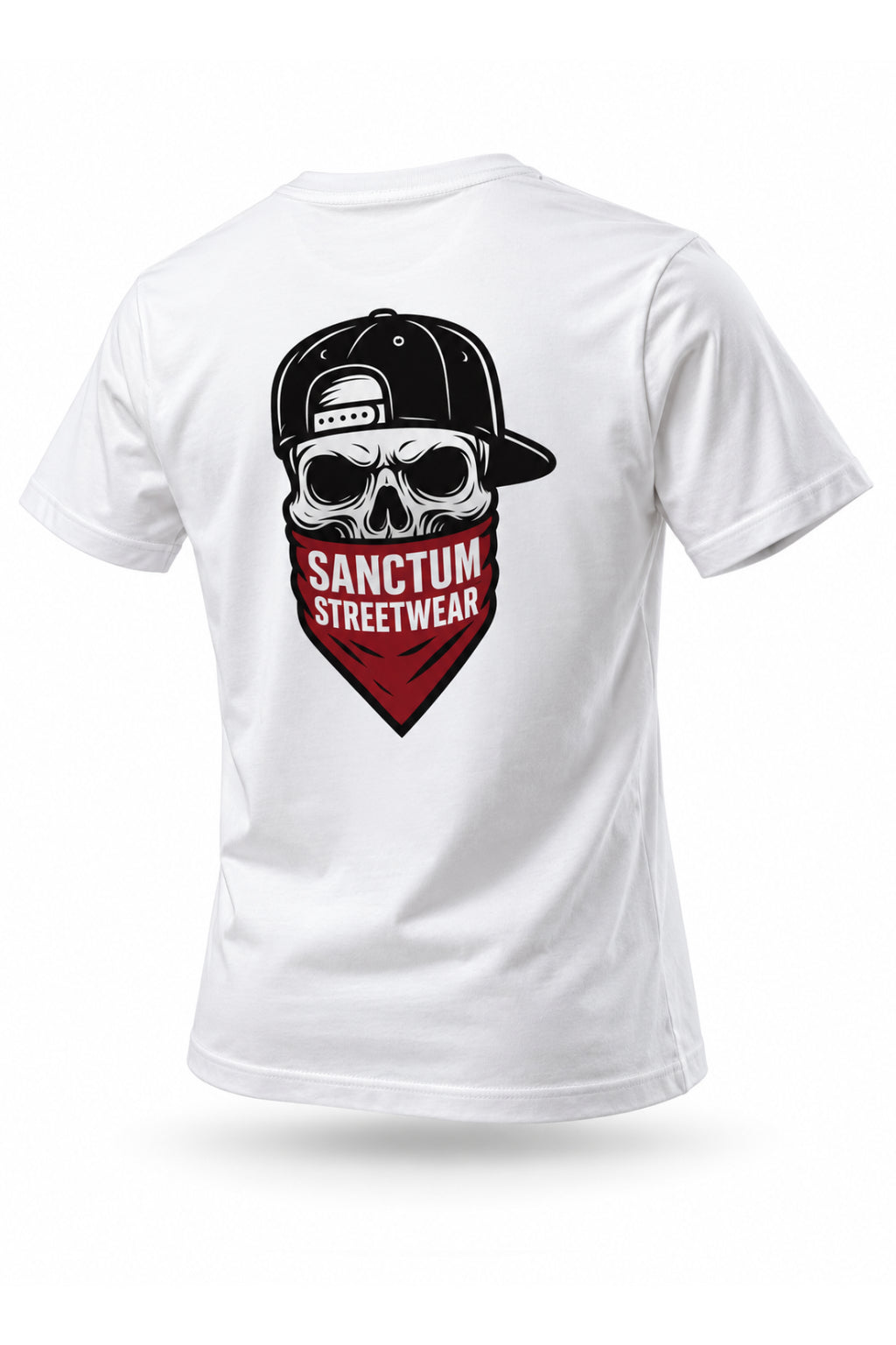 Sanctum Streetwear T-Shirt Bandana Skull