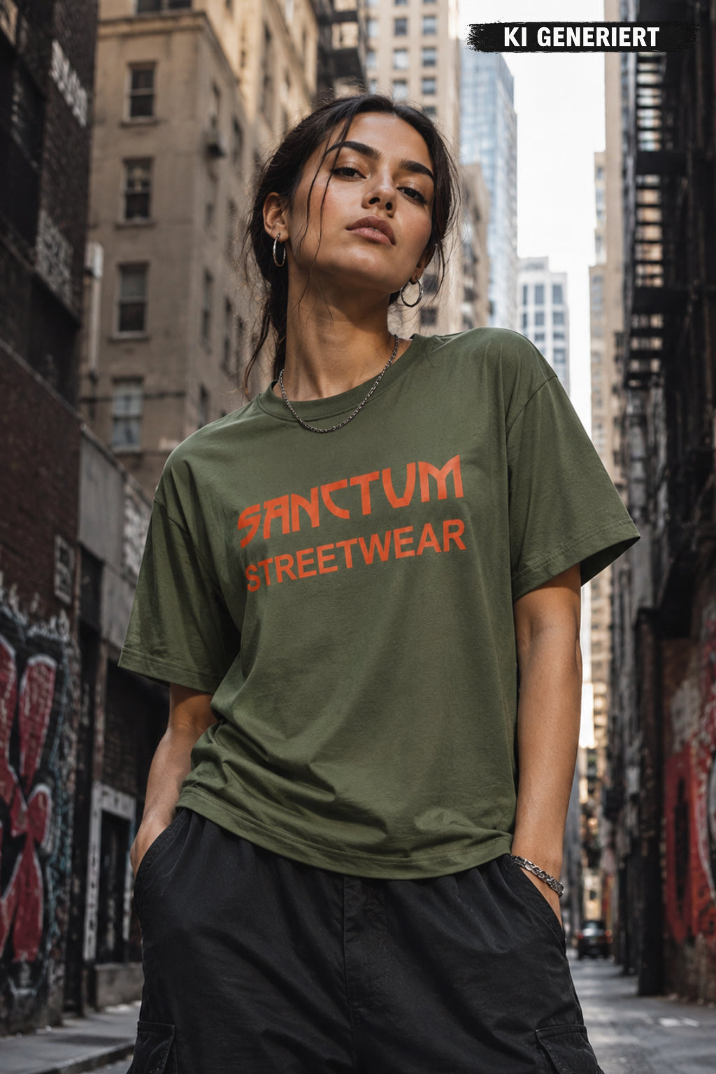 Sanctum Streetwear T-Shirt Frameless